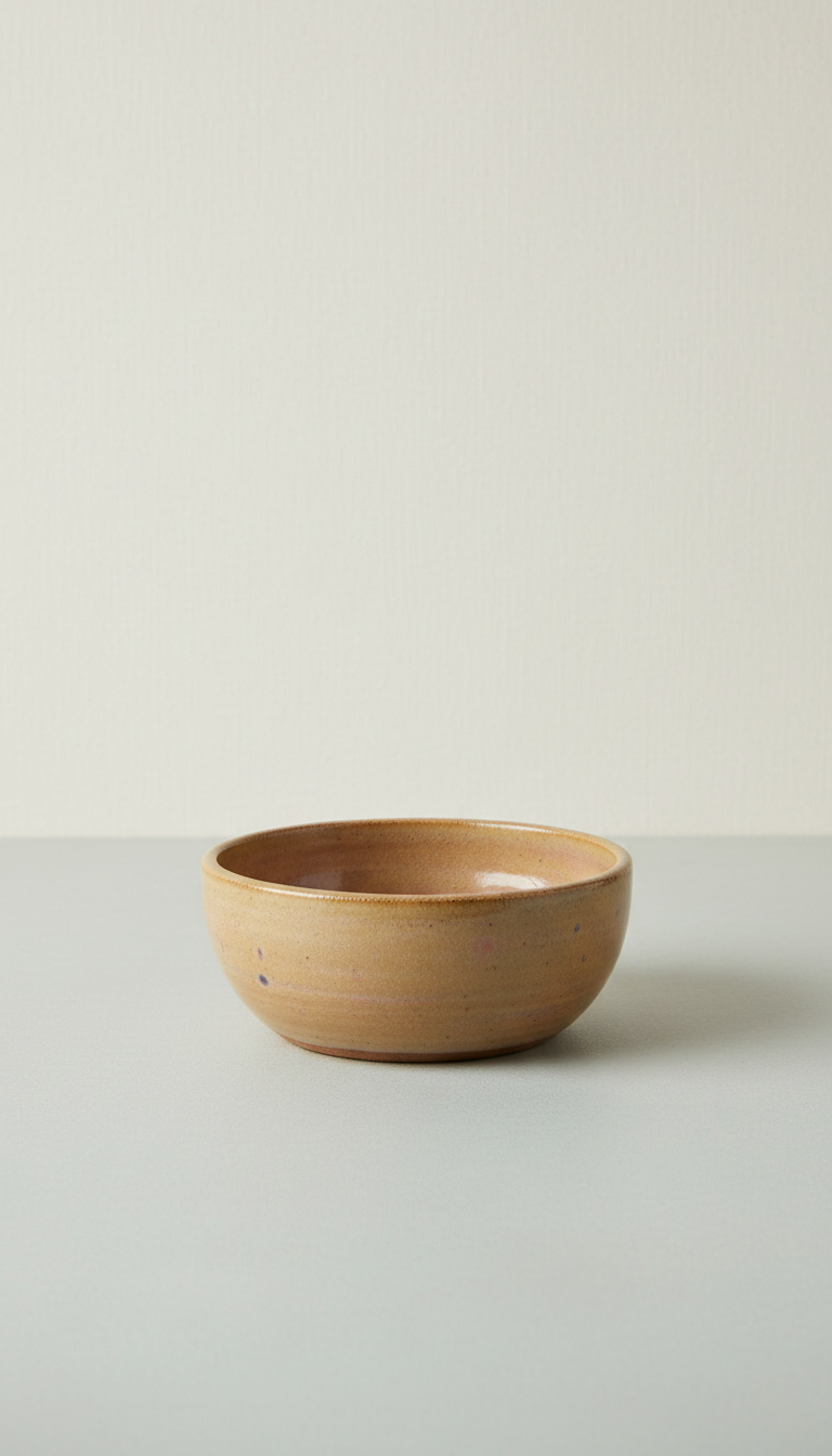 Ceramic Bowl In Bold Blue